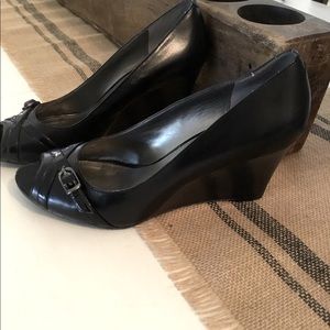 Bandolino Wedge Heels with Buckle